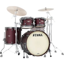 Tama MA42TZUS-FBM Starclassic Maple Flat Burgundy Metallic 4 Parça (22B/10T/12T/16F) Akustik Davul Seti