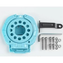 Motobisavm Pvc Bardaklık Katlanır Mavi