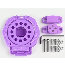 Motobisavm Pvc Bardaklık Katlanır Mor