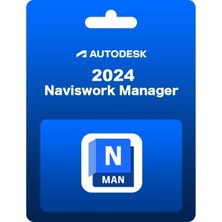 Autodesk Navisworks Manage 2024 (Windows) - 1 Kullanıcı 3 Yıl