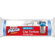 Çöp Torbası Ekonomik Büyük 65X80 cm 10 Adet 2084