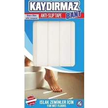Kaydırmaz Bant, Banyo, Küvet, Duşakabin, Islak Zemin, Yer Kaydırmazlık Şeritleri, 10 Adet, Yapışkan