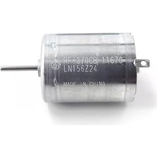 Dc Motor Dc 24V 6000RPM RF370 Oyuncak Rc Araba Su Motoru Klima Uçak Bot RF-370CB-11670 Metal Fırçalı Elektrik Motoru