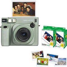 Fujifilm Wide 400 Instant Fotoğraf Makinesi - 40'lı Film (Yeşil)
