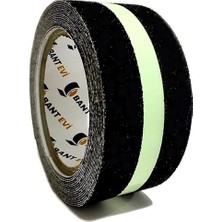 Evi Fosforlu Kaydırmaz Bant 5CMX10M Yeşil Fosforlu Merdiven Bandı 50MM Fotolümenli Zemin Kaymaz (10 Metre)
