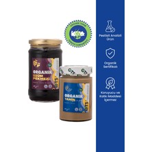 Ots Organik Tahin 275 gr ve Üzüm Pekmezi 380 gr Seti (Organik Sertifikalı, Pestisit Analizli)