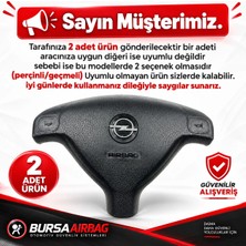 Bursa Airbag Opel Astra G 2002-2007 Modeller Arası Geçmeli Airbag Kapağı Armalı