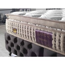 Istanbul Luxuria Pedli Ultra Ortopedik Yaylı Yatak Beyaz 90 x 200