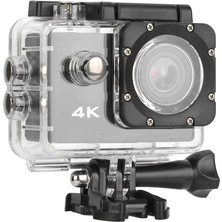 Wifi Li Aksiyon Kamera 4K Ultra Hd 1080P Spor Dalış Motorsiklet Kask Kayak Doğa Avcı Kamerası Mavi 4K
