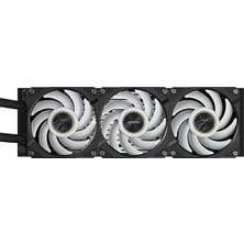 Waterforce x Iı 360 Manyetik Kilitleme Mekanizmalı Fan, 60 x 60MM Full Color LCD Ekran, Profesyonal Gaming Sıvı Cpu Soğutucu
