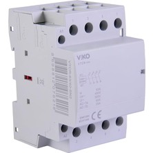 Vtcr-63/40 Sessiz Kontaktör 63A 4no