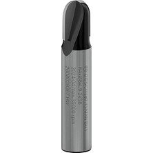 2 608 628 Aksesuarı 367 Oyuklu Freze Ç 8 Mm, R1 4 Mm, Ç 8 Mm, U 9,5 Mm, G 40 mm