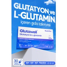 Nutriful Glutawell 30 Tablet Glutatyon Ve L-Glutamin İçeren Vitaminler ile Zenginleştirilmiş