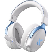 V9 Pro Sky White 7.1 Surround Kablosuz Gaming Kulaklık (Hw-V9-3)
