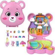 Pocket™ Care Bears Mikro Oyun Seti Polly Pocket ve Care Bears Bebekler ve Oyun Seti, Oyuncak Araba ve Temalı Aksesuarlar, Mini Seyahat Oyuncağı JCC14