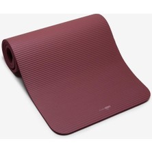 Ayrex Domyos Konforlu Pilates Matı - M Boy - 180CM x 60CM x 15MM - Bordo Mor/soluk Kırmızı