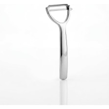 Ayrex Metal Y Sebze Soyacağı – Patates, Salatalık, Havuç ve Meyve Soyma Aparatı, Ergonomik