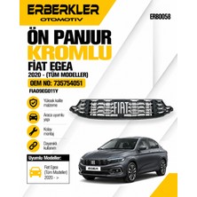 ERBERKLER FIAT EGEA ON PANJUR KROMLU (TM) 2020- OEM NO 735754051 UYUMLU FIA09EG011Y