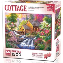 Games 1500 Parça Değirmende Öten Kuşlar Puzzle