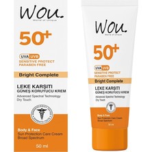 Leke Karşıtı Güneş Kor. Krem 50ML