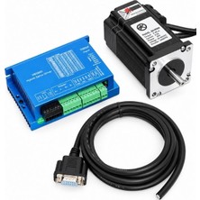 Gümrük Bey 60HSE3N-D25 Nema 24 Step Servo Motor | 3nm 5.0A Kapalı Döngü