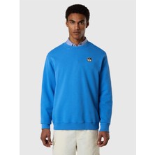 North Sails Archive Comfort Fit Grafik Baskılı Bisiklet Yaka Erkek Pamuk Sweatshirt