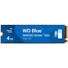 Digital Blue SN5000 Nvme SSD M.2 2280 4 Tb (5.000 Mb/sn'ye Kadar Okuma 4.000 Mb/sn'ye Kadar Yazma) - WDS400T4B0E