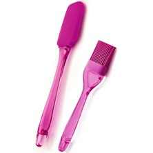 Ayrex Freesoft® Silikon Spatula ve Fırça Seti 2'li