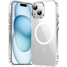 Ayrex Iphone 14 Plus Ile Uyumlu Yüksek Kalite Kablosuz Şarj Özellikli Silikon Telefon Kılıfı