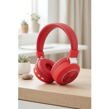 Giyitec Super Bass Kablosuz Bluetooth Kulak Üstü Kulaklık (Katlanabilir, Mikrofonlu, Sd Kart Destekli)