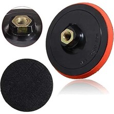 Cırt Zımpara Seti + Matkap Aparatı 115 mm (7 Parça)