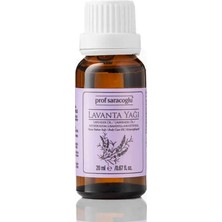 Prof Saracoğlu Prof Saraçoğlu Doğal Lavanta Yağı 20 ml Aromaterapi İçin