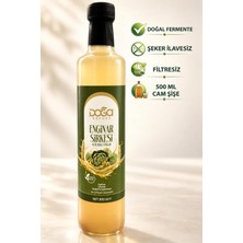 Doğal Fermente Enginar Sirkesi - %100 Katkısız, Karaciğer Dostu ve Sindirim Destekleyici, 500ML