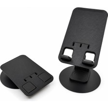 Jetfast Katlanır 360 Dönen Ayarlanabilir Telefon Tutucu Masaüstü Katlanabilir Telefon Tablet Standı