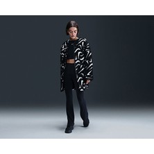 Nike Nıke Sportswear Kadın Günlük Polar Ceket FV8025-010 Siyah