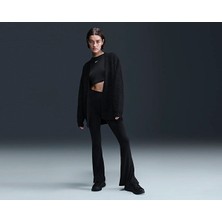 Nike Nıke Sportswear Phoenıx Boucle Kadın Günlük Ceket FZ1711-010 Siyah