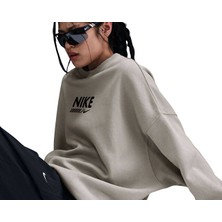 Nike Nıke Sportswear Kadın Günlük Sweatshirts HM4318-014 Gri