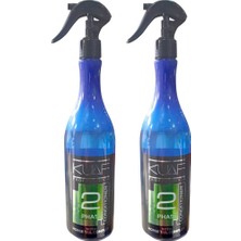 Kuaf Conditioner Çift Fazlı Fön Suyu At Kuyruğu Kompleksi-Yeşil 2x400 ml