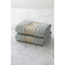 Anılsan 2'li Masal El Havlusu 50x90 cm - Yeşil %100 Pamuk