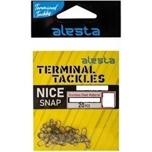 Alesta Nice -Snap Paslanmaz Çelik Snap No 0 ( 14 kg Çeker)