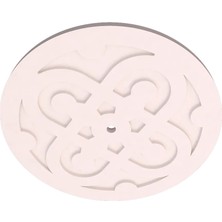 Motifpiyer Hazır Lamba Tavan Paneli Matris Serisi Modern Lamba-Avize Tavan Göbeği/Radius-2 Adet