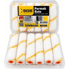 Sgs Parmak Boya Rulo 10 cm Için Yedek Başlık 12 Adet