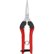 Hasat/okuma Makası No. 322 (Meyve/çiçek + Sebze Sapları Için, Çelik Saplı Kompakt Makas, Düz Krom Kaplama Bıçak, Sağ Elini Kullananlar Için + Solaklar Için, Uzunluk 190 Mm) Felco 322