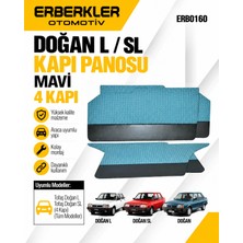 ERBERKLER Doğan L / Sl Kapı Panosu Mavi 4 Kapı