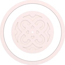 Motifpiyer Hazır Lamba Tavan Paneli Matris-Radius Modern Lamba-Avize Tavan Göbeği/Mono-Dış Çitalı