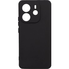 Zore Redmi Note 14 4g Kılıf Teqsma Biye Silikon