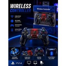 Jolita Ps4 & Pc Uyumlu Çift Motor Titreşimli Kablosuz Oyun Kolu – Ergonomik Tasarım, Hassas Tuşlar, Uzun Süreli Kullanım