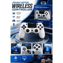 Jolita Ps4 & Pc Uyumlu Çift Motor Titreşimli Kablosuz Oyun Kolu – Ergonomik Tasarım, Hassas Tuşlar, Uzun Süreli Kullanım