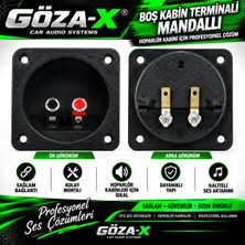GÖZA-X Bas Kabini Terminali  Mandallı Kablo Terminal