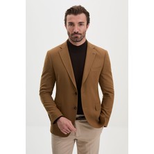 MCR Düz Slim Fit Yün Karışımlı Erkek Ceket